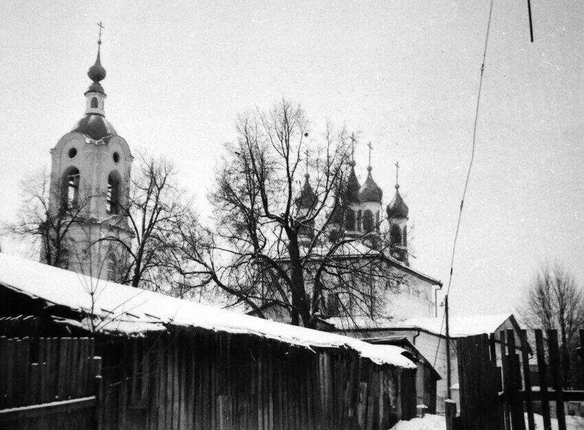 Покров старинные фото Церковь Покрова Пресвятой Богородицы в Покрове, православный храм, Россия, Влади