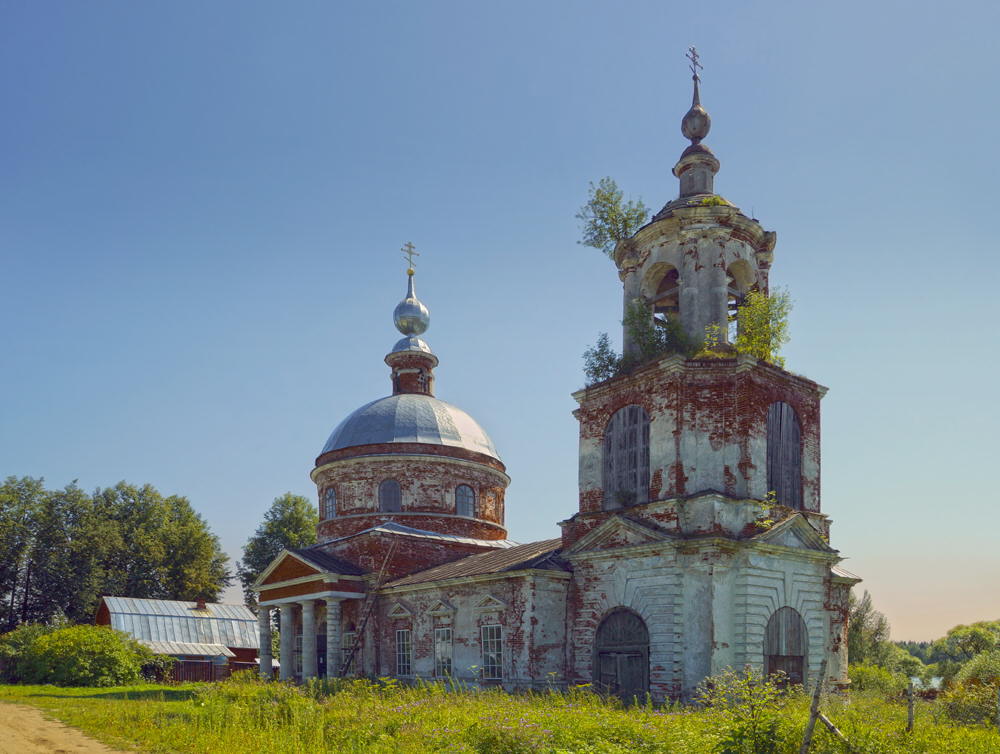 Покров тверская область фото Фотогалерея - Покровское, Кимрский район - Покрова Пресвятой Богородицы церковь.