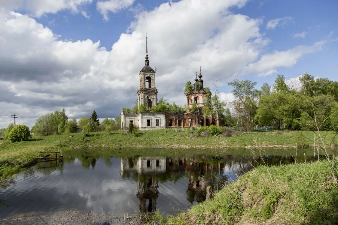 Покров тверская область фото Покровская в Перетерье: разрушенная, заброшенная церковь