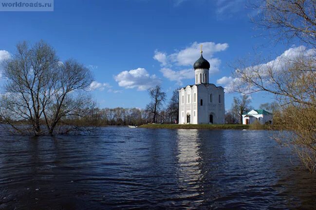 Покрова на нерли фото в разлив Церковь покрова на нерли фундамент Da-Remontu.ru