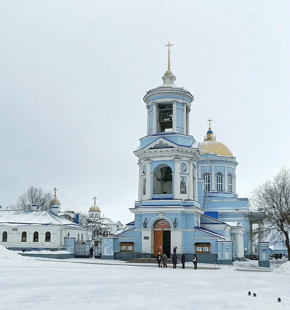 Покровская церковь фото Покровский кафедральный собор, православный храм, ул. Бехтерева, 36А, Воронеж - 