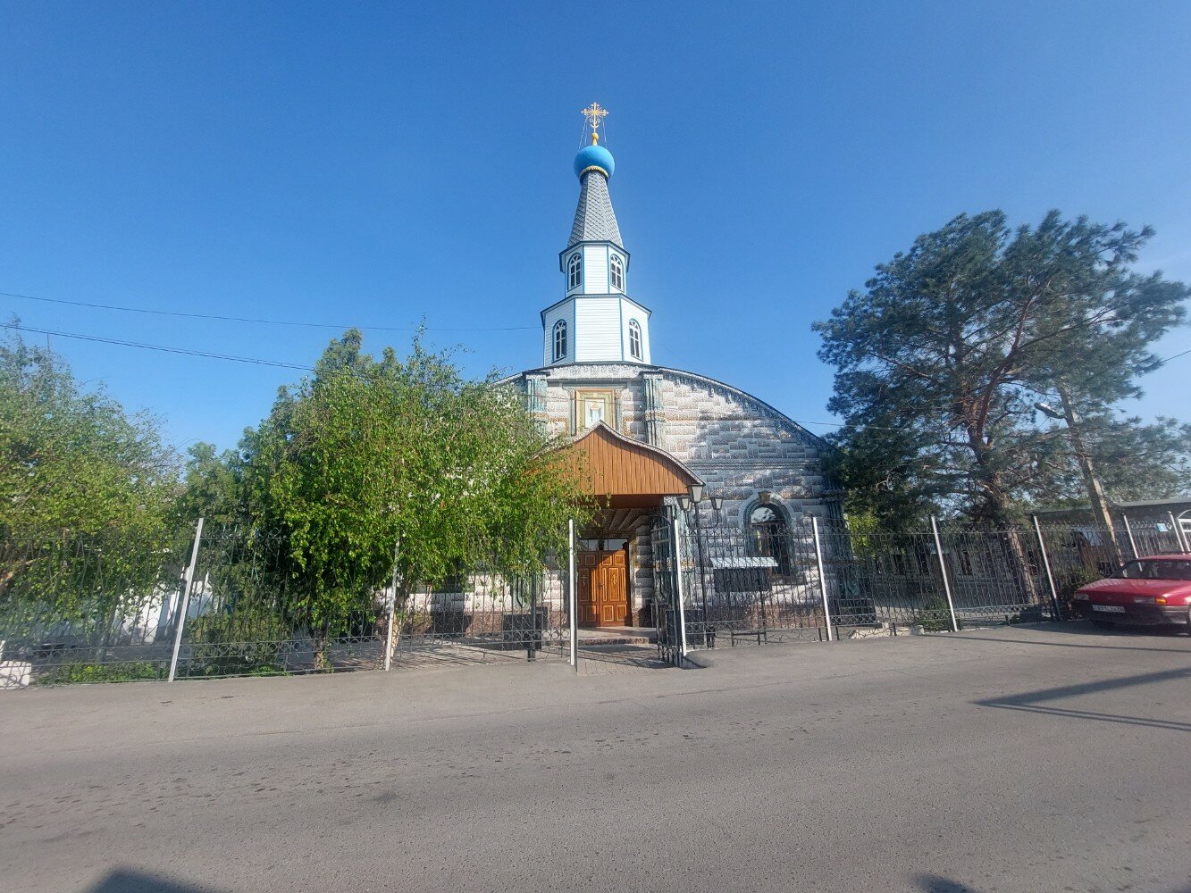 Покровская церковь ул закария канакерци 68 фото Фото: Покровская церковь, православный храм, Жамбылская область, Тараз, район Са