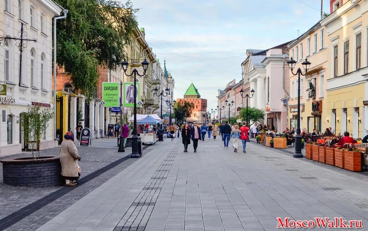 Покровская улица фото Улица Большая Покровская Нижний Новгород Фото - Mixyfotos.ru