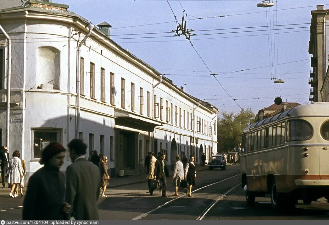 Покровские ворота в москве фото Улица Чернышевского у Покровских ворот - Retro photos