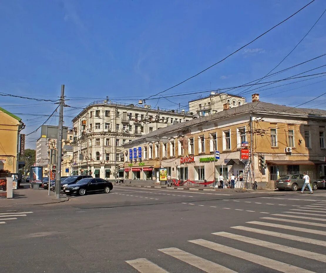 Покровские ворота в москве фото Покровские Ворота (площадь) в городе Москва