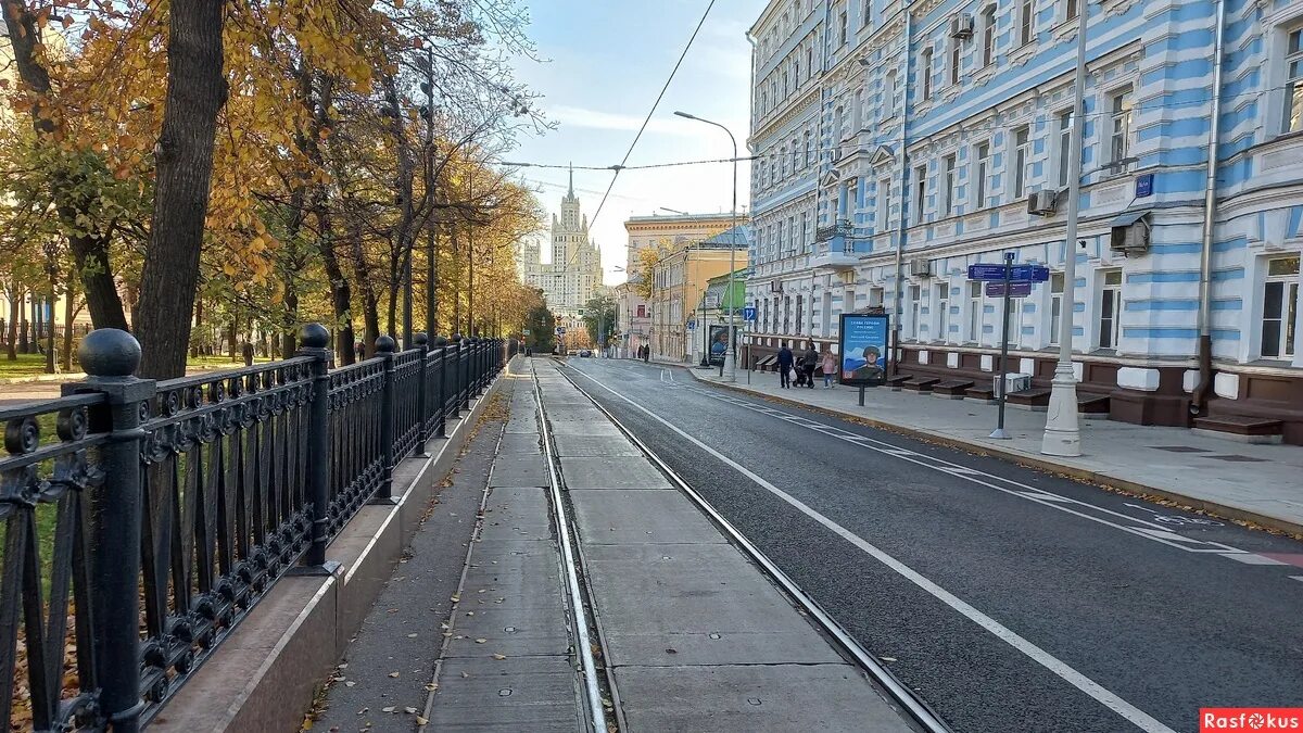 Покровский бульвар фото Фото: Покровский бульвар. Фотограф Руслан Хакимов. Город. Фотосайт Расфокус.ру