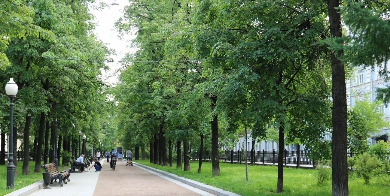 Покровский бульвар москва фото Властелин кольца. Покровский бульвар :: Геокэшинг