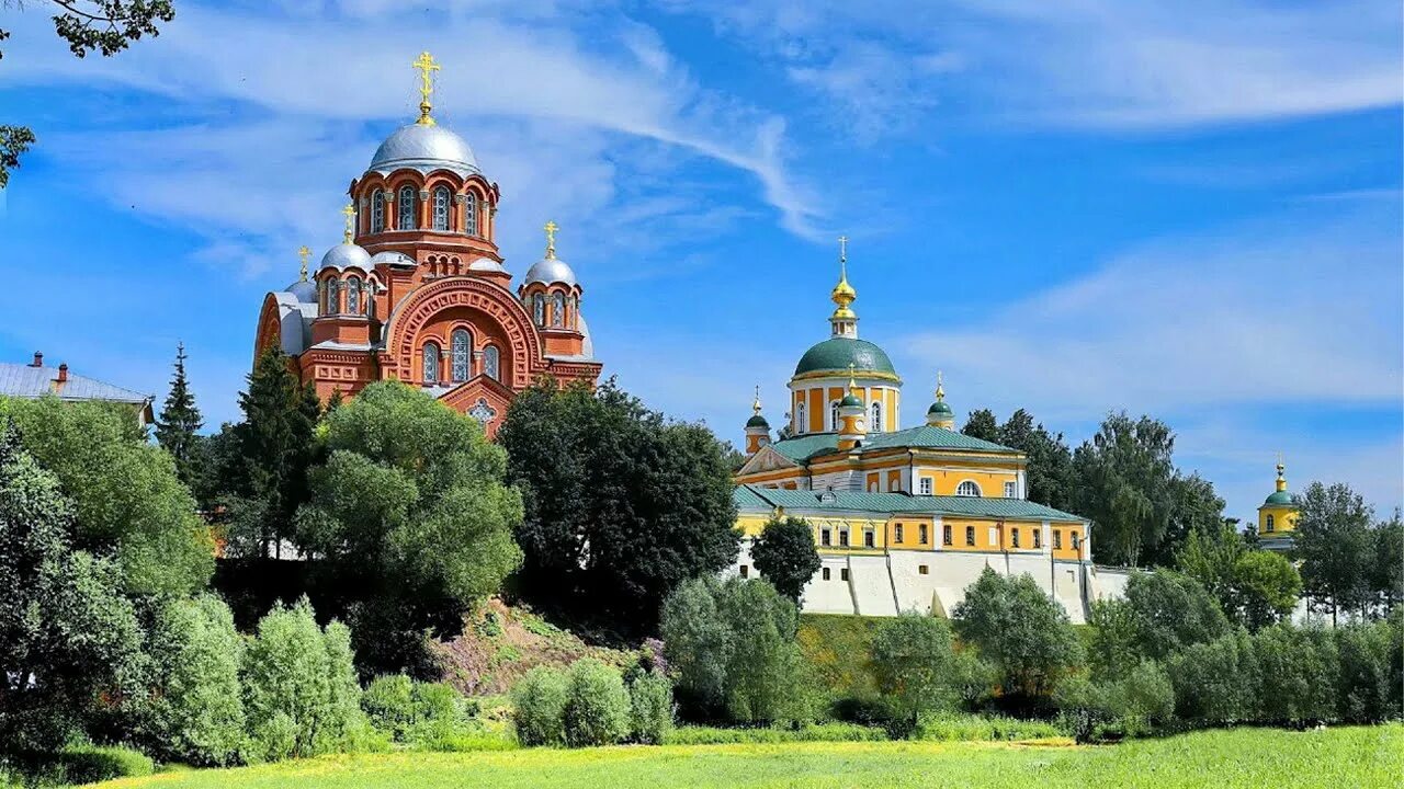 Покровский хотьков монастырь фото Покровский Хотьков ставропигиальный женский монастырь - YouTube