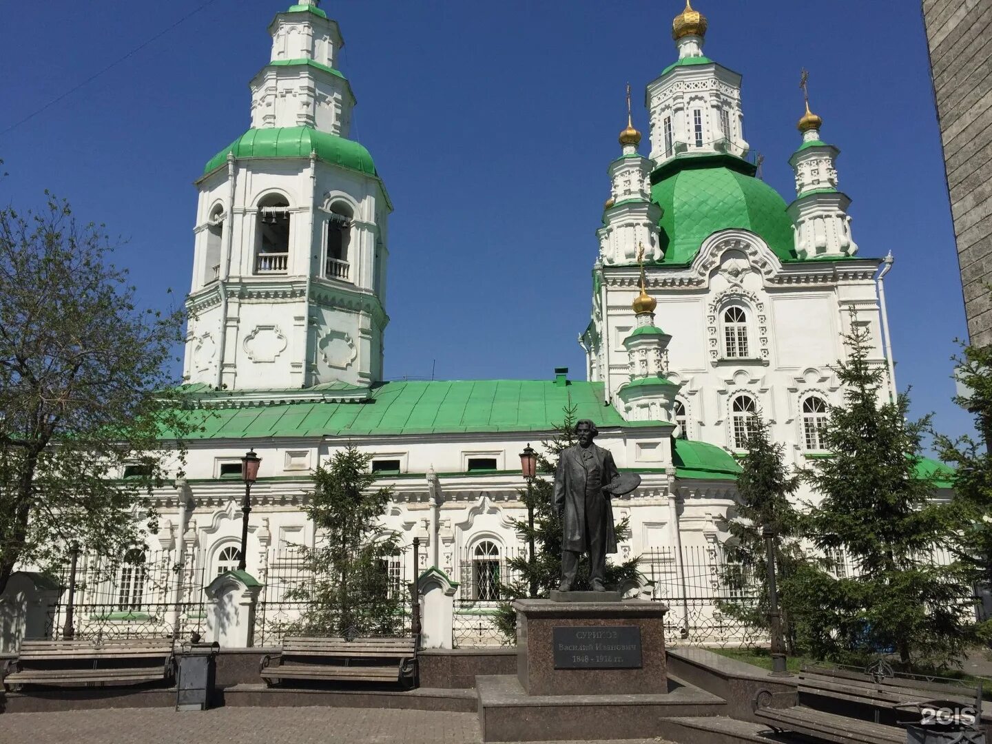 Покровский кафедральный собор покровская площадь 6 фото Покровский Кафедральный Собор, Сурикова, 26, Красноярск - 2ГИС