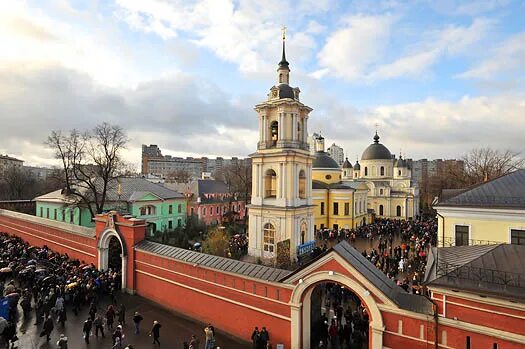 Покровский монастырь в москве матрона фото Pokrovsky women's monastery - Покровский ставропигиальный женский монастырь