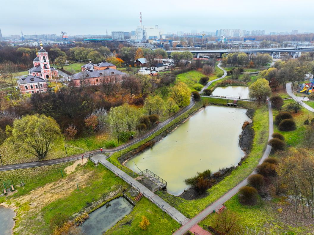 Покровский парк фото В ЮАО благоустроят пруды Покровского парка - новость