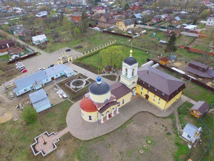 Покровский посад фото Церковь Покрова Пресвятой Богородицы (Всех Святых) на Кокуевском кладбище, Серги