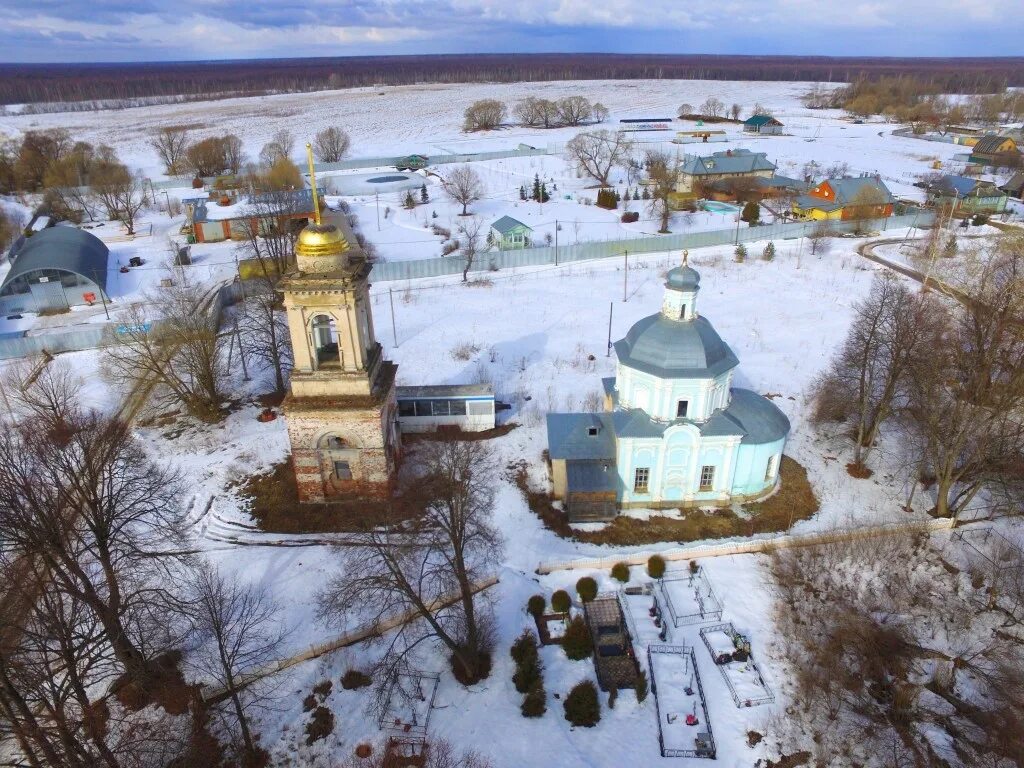 Покровский посад фото Покровский храм села Кучки - Официальный сайт Сергиево-Посадского благочиния