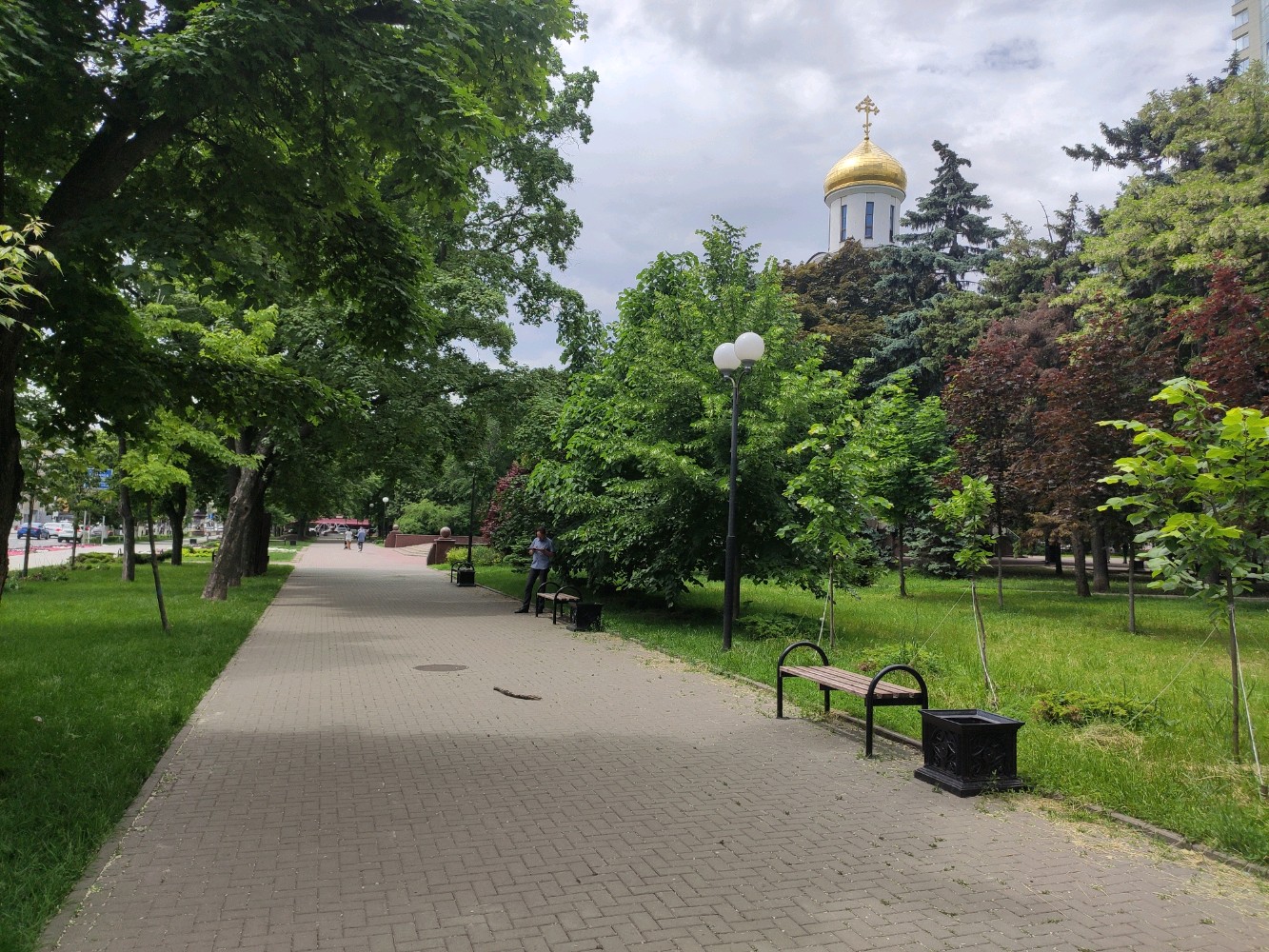 Покровский сквер большая садовая ул 113б фото Фото: Покровский сквер, сквер, Большая Садовая ул., 113Б, Ростов-на-Дону - Яндек