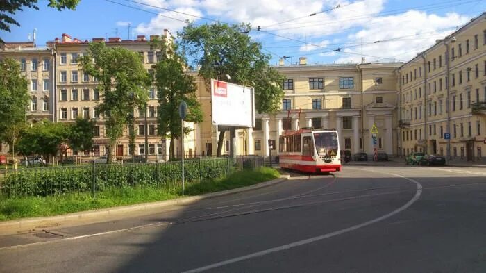 Покровский сквер санкт петербург площадь тургенева фото Трамвайное кольцо "Площадь Тургенева" - Санкт-Петербург