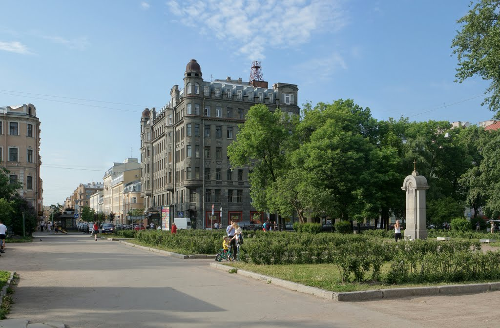 Покровский сквер санкт петербург площадь тургенева фото Фотоподборка 3 самых известных площадей Петербурга Актуальный Петербург Дзен