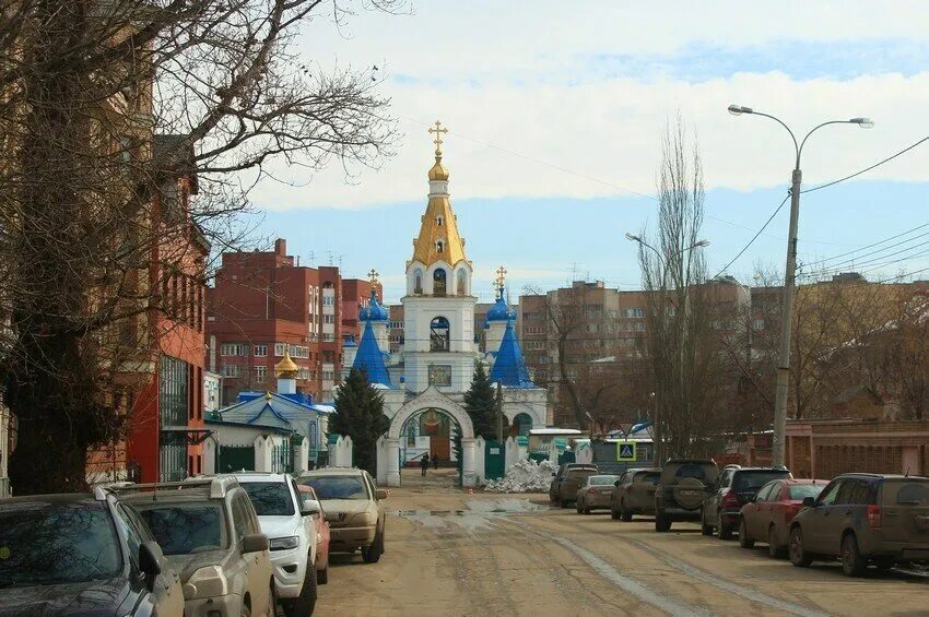 Покровский собор самара фото Cathedral of the Intercession of the Mother of God, orthodox church, Russia, Sam