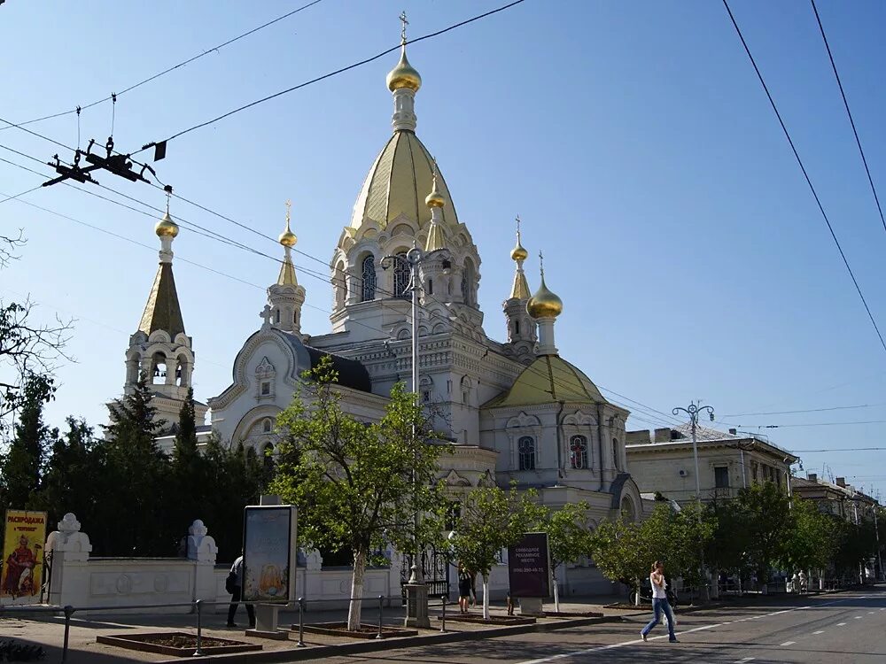 Покровский собор севастополь фото Собор Покрова Пресвятой Богородицы, Севастополь (Ленинский район), фотография. ф