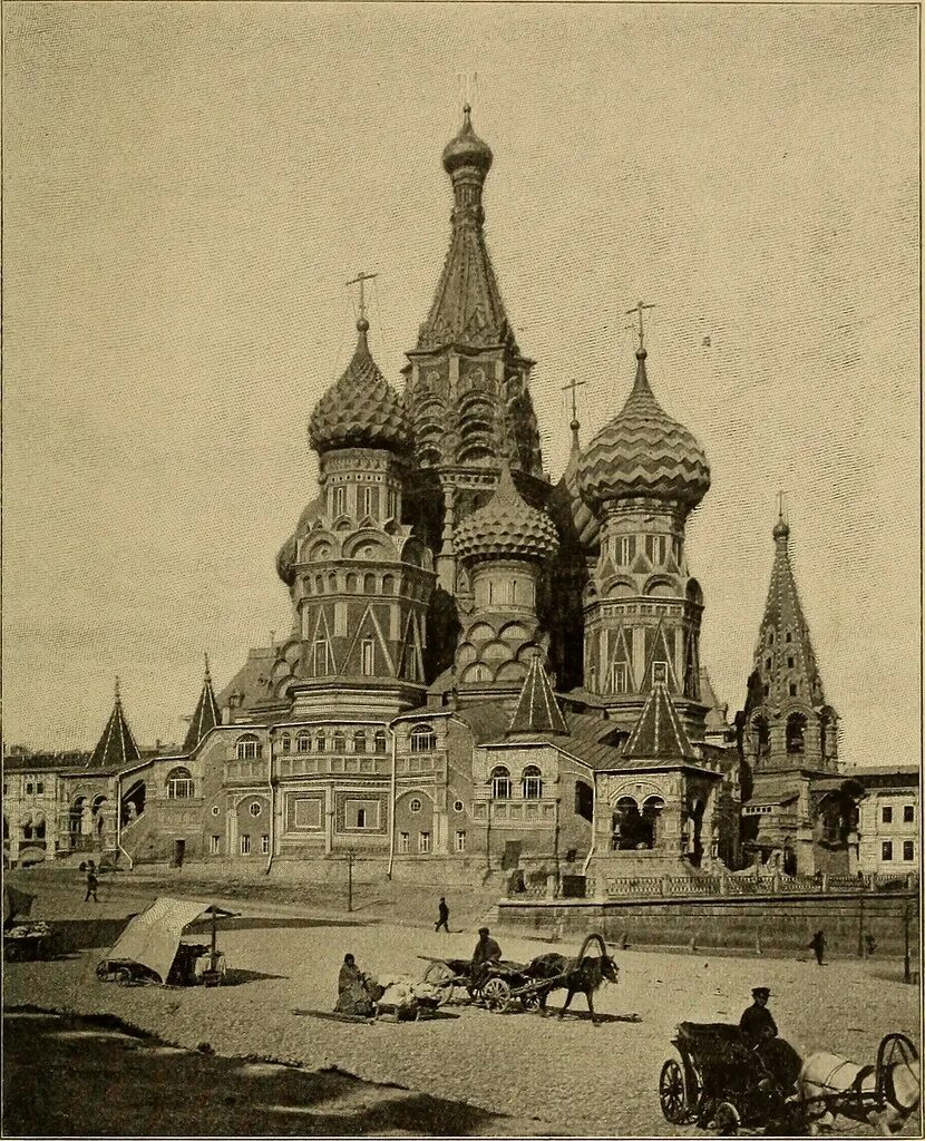 Покровский собор старые фото Image from page 58 of "All the Russias: travels and studie. Flickr