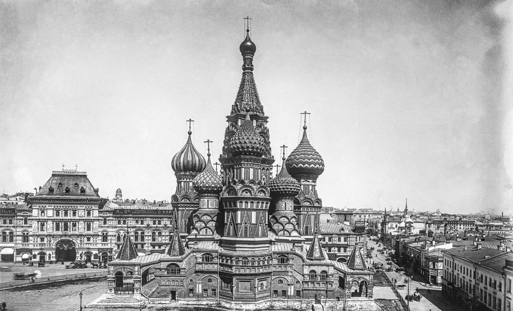 Покровский собор старые фото Храм Василия Блаженного (Покровский собор) в Москве на Красной площади- история 