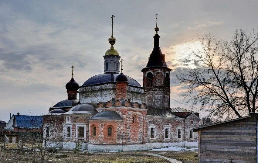 Покровское московская область фото Pokrova Presvyatoy Bogoroditsy V Pokrovskom Church, orthodox church, Russia, sel