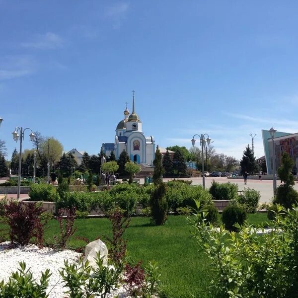 Покровское неклиновский фото Площадь им. Алексея Береста - Plaza in Покровское