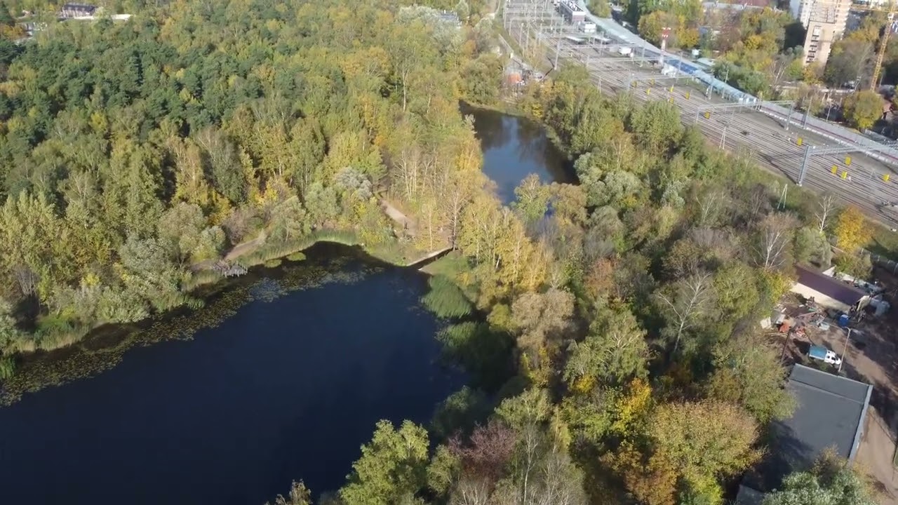 Покровское стрешнево иваньковское ш 6 москва фото Лесопарк "Покровское-Стрешнево" - YouTube