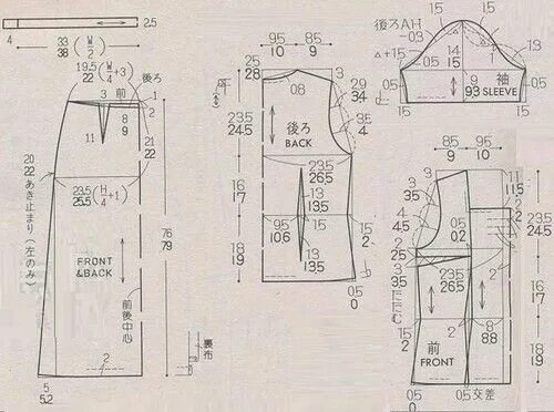 Покрой выкройки Пин на доске COSTURA Y DIY Выкройки, Шитье, Летние модели