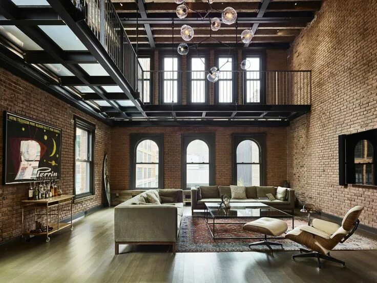 Покрытие в стиле лофт 10 Hubert st tribeca loft, by ODA archtitecture Loft interiors, Industrial house