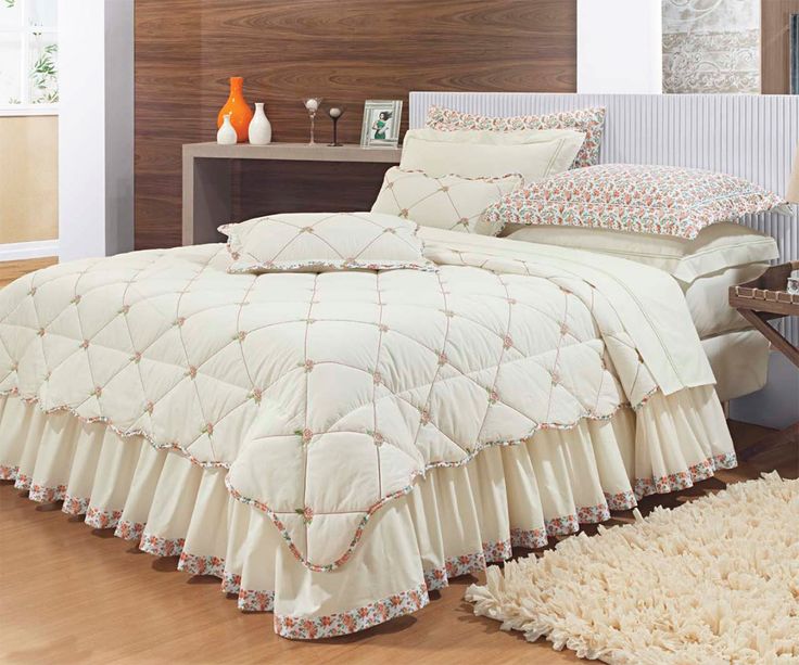 Покрывало фото интерьере на кровать Resultado de imagem para fotos de ideias criativas Colchas de cama, Colcha casal