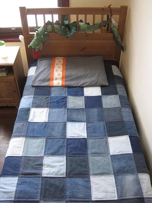 Покрывало из джинса фото Pin by Beth Epperson on Quilts Denim quilt, Quilts, Blue jean quilts