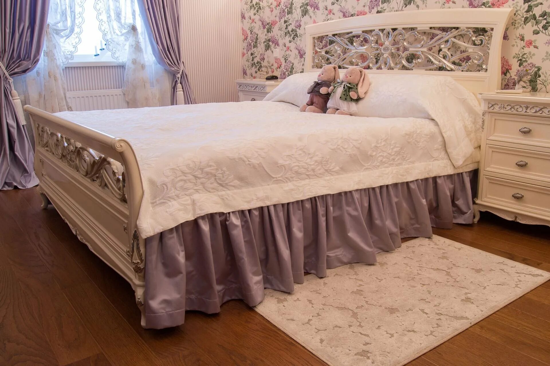 Покрывало на кровать своими руками фото Пошив покрыв