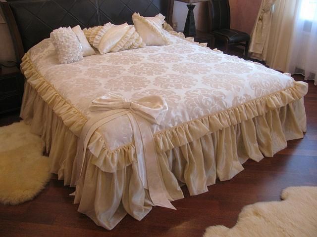 Покрывало на кровать своими руками фото Pin on ПОКРИВАЛО Home decor, Bed, Bed spreads
