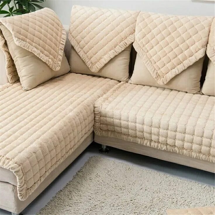 Покрывало на угловые диваны фото и цены Sectional Couch Covers Sectional couch cover, Cushions on sofa, Couch covers