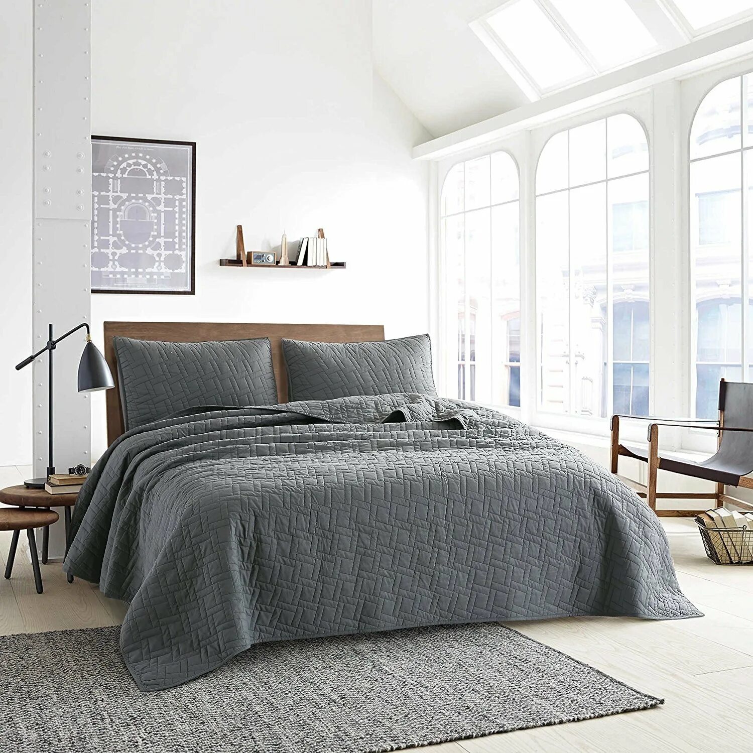 Покрывало в стиле лофт Покрывало в стиле лофт интерьере - Гранд Проект Декор.ру