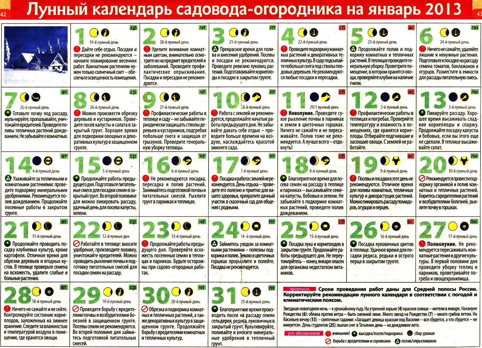 Покупать по лунному календарю Женские дни для посадки растений