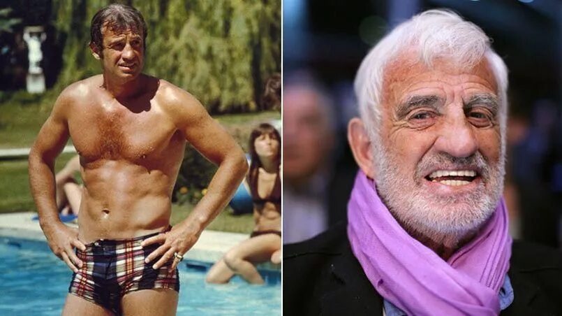 Поль бельмондо фото в молодости Jean-Paul Belmondo fête magnifiquement ses 82 printemps Jean paul belmondo, Paul