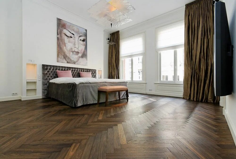 Пол елочка в современном интерьере #Parket_old# parquet# пол #паркет# интерьер# interior Flooring trends, Wood floo