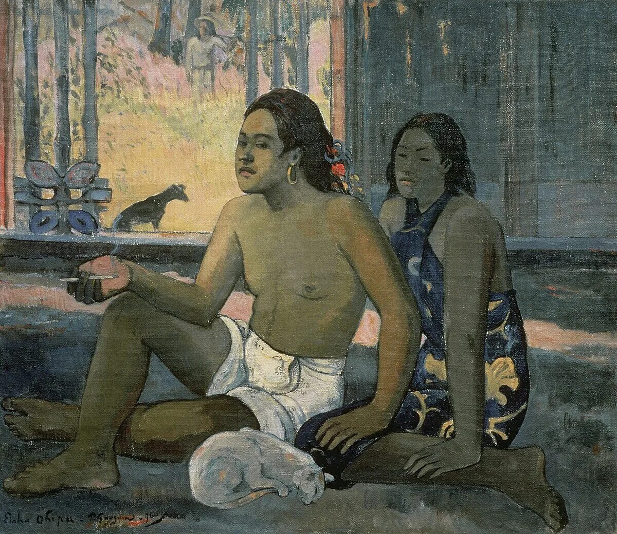 Поль гоген фото Файл:Paul Gauguin - Eiaha 'ohipa (1896).jpg - Википедия