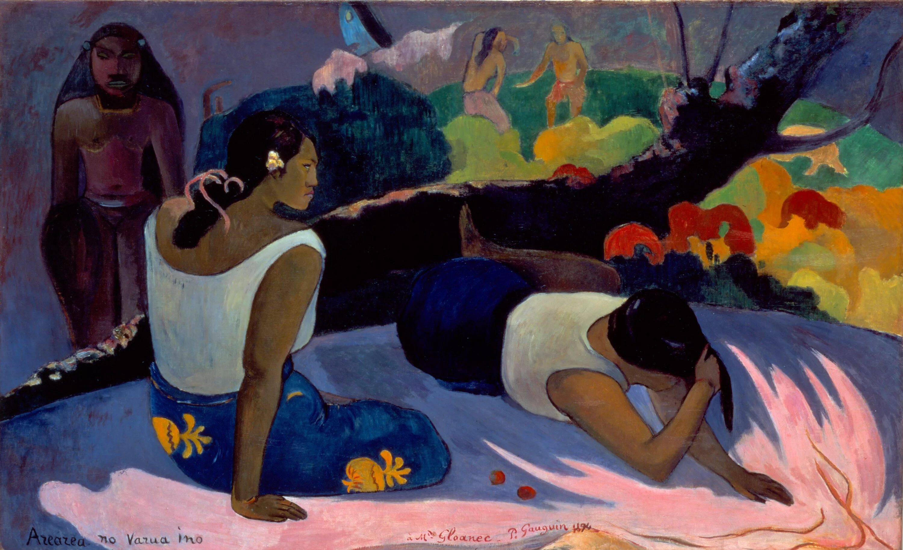 Поль гоген фото Файл:Gauguin Arearea no varua ino.jpg - Википедия