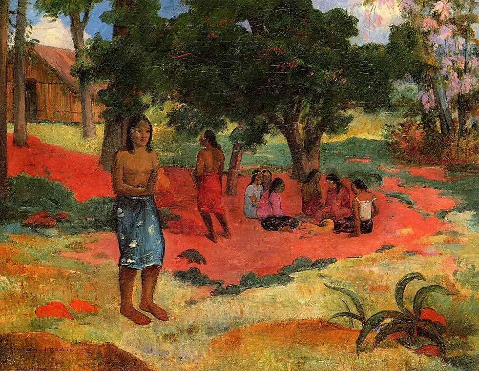 Поль гоген картины самые известные фото Файл:Gauguin Parau parau.jpg - Википедия