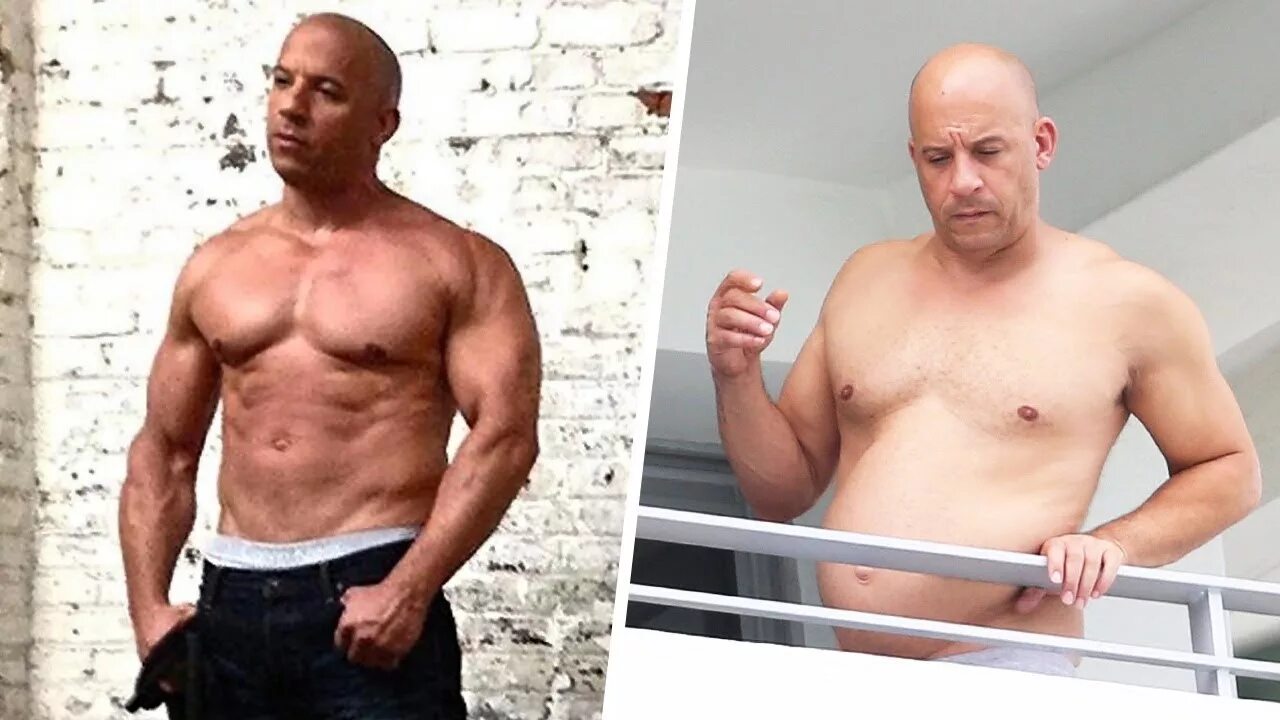 Пол и вин дизель фото NUNCA ANTES HAS VISTO A VIN DIESEL ASÍ! 10 CELEBRIDADES QUE QUEDARON IRRECONOCIB