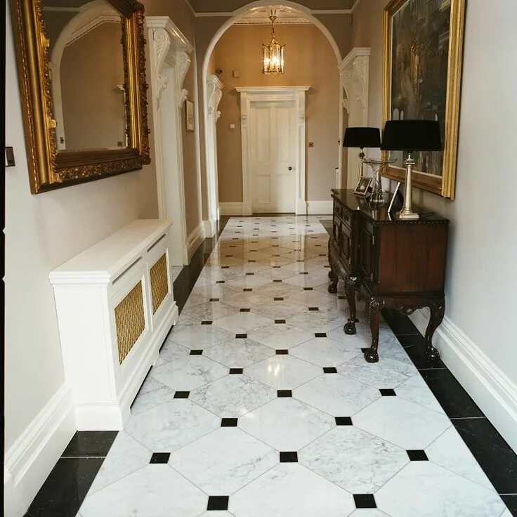 Пол кухни и коридора фото Inspiration Gallery TileStyle -Dublin, Ireland Marble flooring design, Floor des