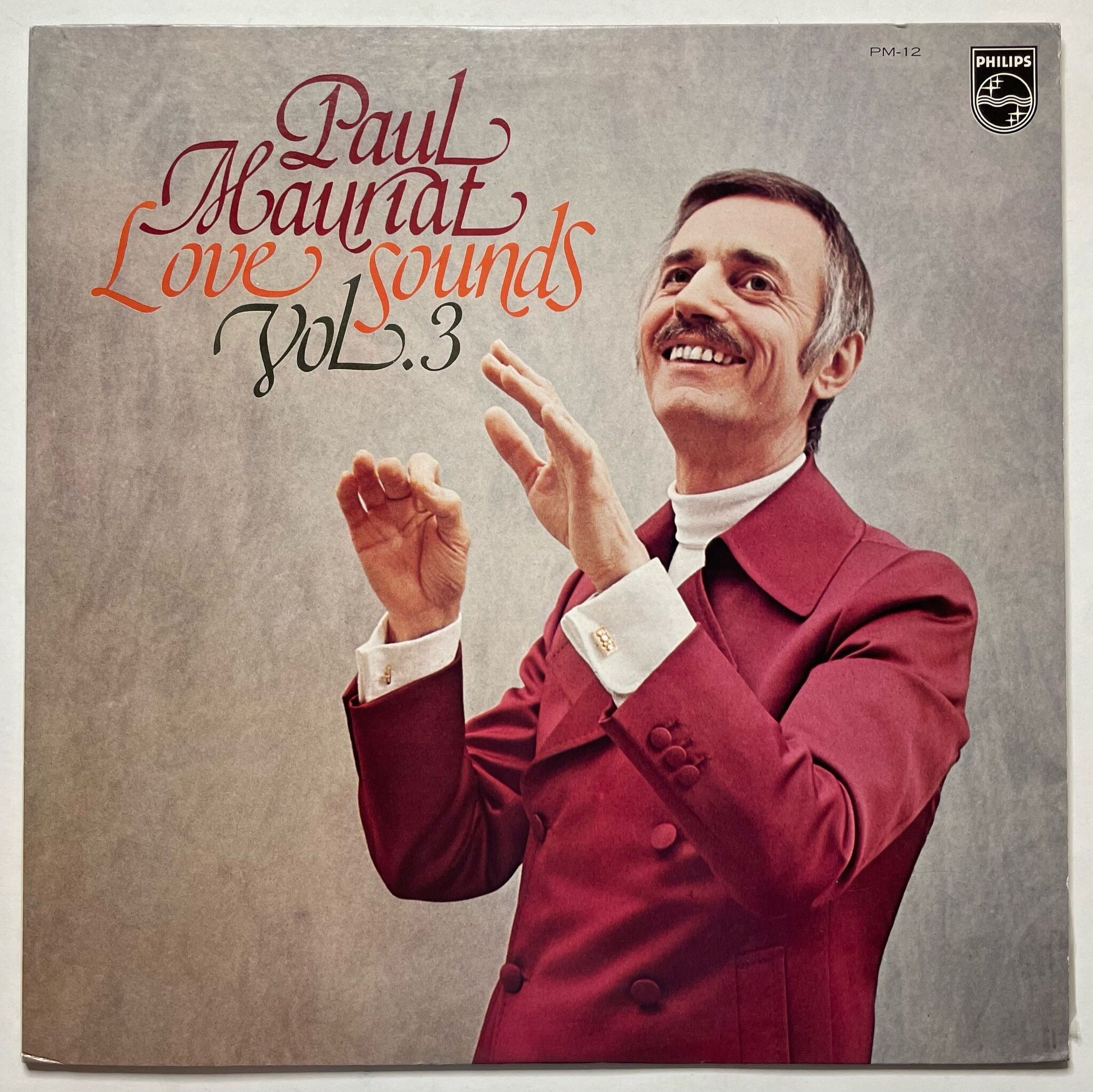 Поль мориа фото Винтажная виниловая пластинка LP Paul Mauriat Love Sounds Vol.3 (Japan 1974) - М