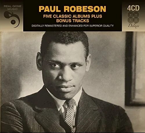 Поль робсон фото Paul Robeson - 5 Classic Albums Plus 4 CD 2017 - купить CD-диск в интернет магаз