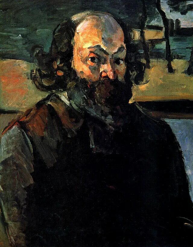 Поль сезанн фото Файл:Portrait de l'artiste, par Paul Cézanne, FWN 434.jpg - Вікіпедыя