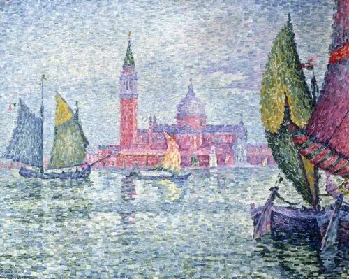 Поль синьяк фото Venise, Saint-Georges Paul Signac Art, Framing canvas art, Post impressionists