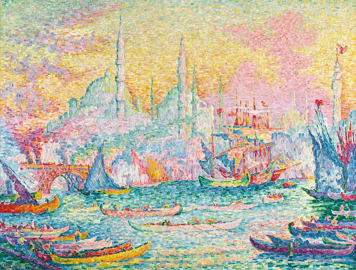 Поль синьяк фото Файл:La Corne d'Or, Constantinople by Paul Signac,1907.jpg - Википедия