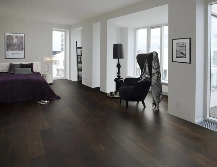 Пол цвета венге в интерьере dunkles laminat - Google-Suche Flooring, Solid wood flooring, Solid hardwood flo