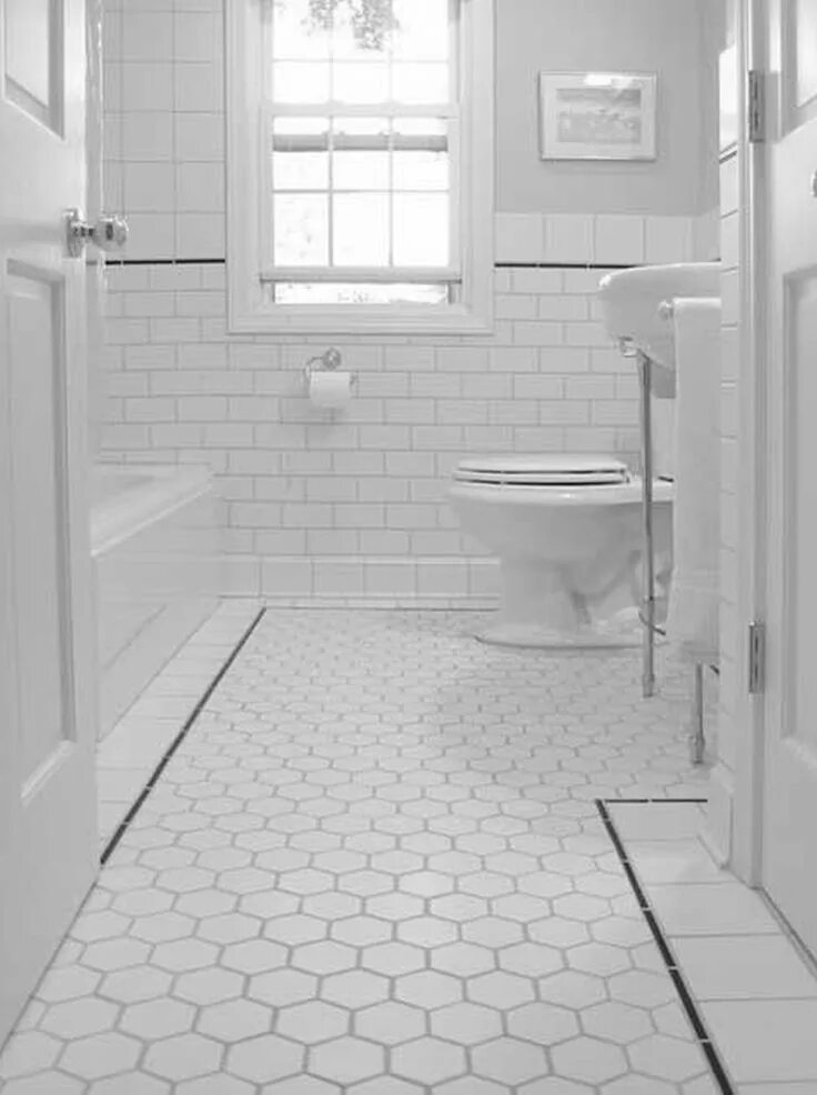 Пол ванной комнате плитка дизайн 30 amazing ideas and pictures of antique bathroom tiles White bathroom tiles, Sm